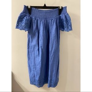 Old Navy Eyelet Off the Shoulder Dress